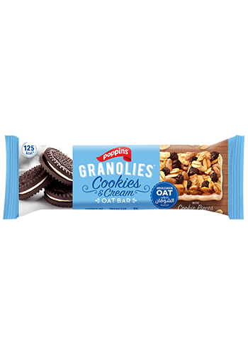 Granolies Oat Bar Cookies & Cream
